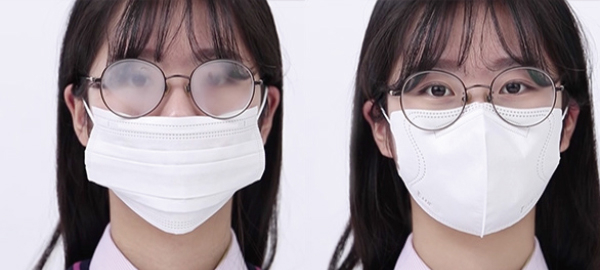 기능성 코 지지대 – 김서림 방지